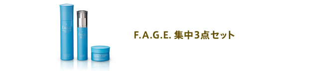 F.A.G.E. 集中3点セット