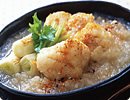 アンコウの黒酢みぞれ仕立て