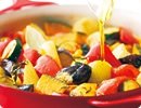 夏野菜のオリーブオイル煮