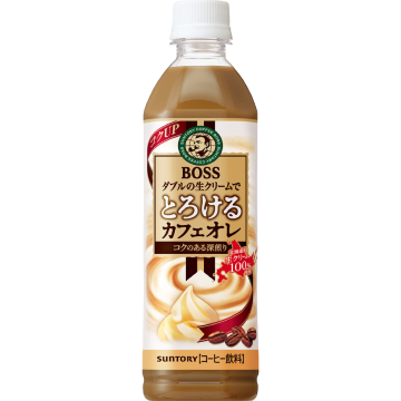 ボス とろけるカフェオレ (500ml×24本)