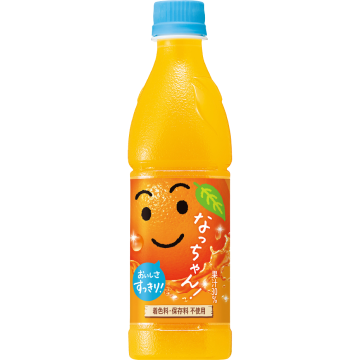 なっちゃん オレンジ (425ml×24本)