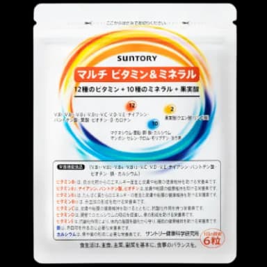 マルチ ビタミン&ミネラル|24種の栄養素を凝縮|サントリーウエルネス