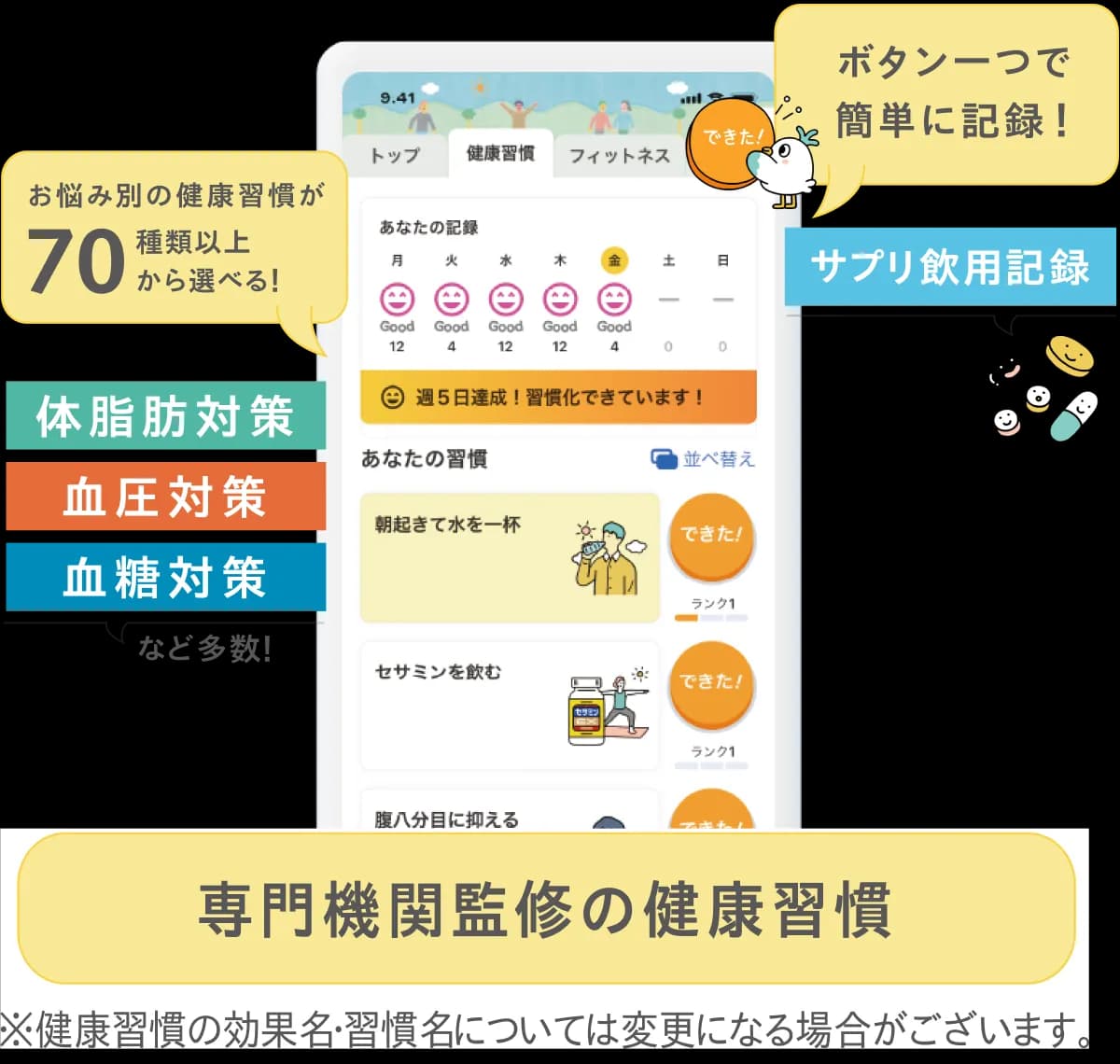健康習慣