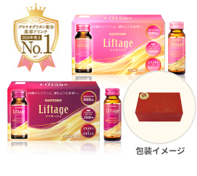 Liftage[リフタージュ] プロテオグリカン配合美容ドリンク2018売上No.1※1 包装イメージ