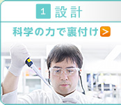 設計科学の力で裏付け