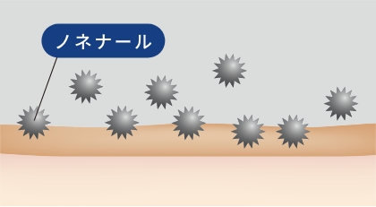 ノネナールのイラスト