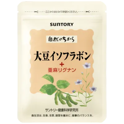 大豆イソフラボン＋亜麻リグナン