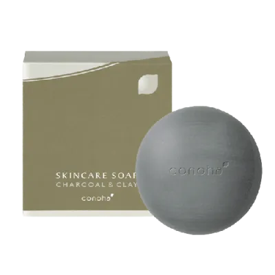 conoha[コノハ] スキンケア ソープ チャコール・クレイ