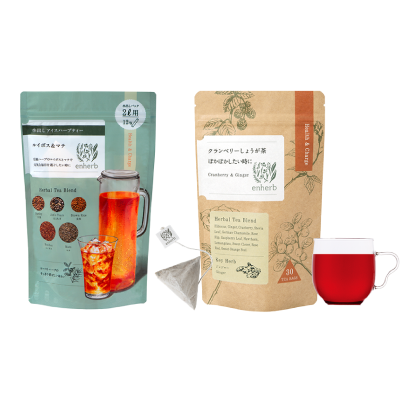 クランベリーしょうが茶・水出しルイマテセット