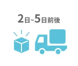 2日~5日前後