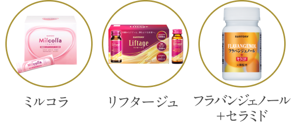 ミルコラ リフタージュ フラバンジェノール＋セラミド
