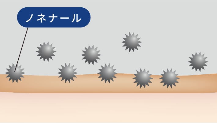 ノネナールのイラスト