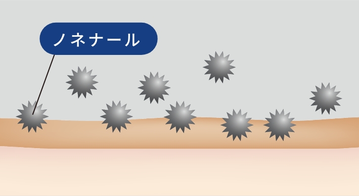 ノネナールのイラスト
