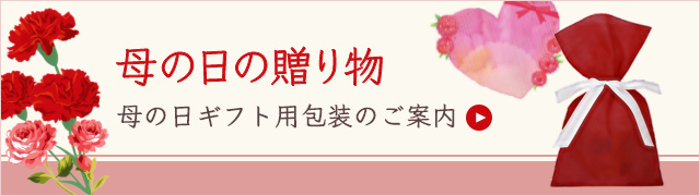 母の日ギフト用包装のご案内