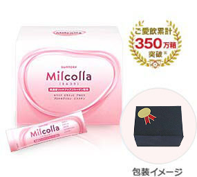 ご愛飲累計350万箱突破※ Milcolla[ミルコラ] 包装イメージ