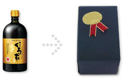 「坂元のくろず 天寿(3年もの)」の包装見本