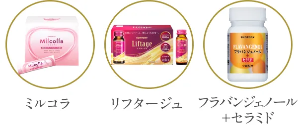 ミルコラ リフタージュ フラバンジェノール＋セラミド