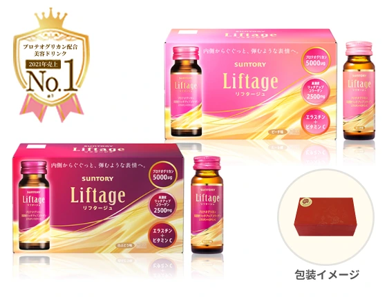 Liftage[リフタージュ] プロテオグリカン配合美容ドリンク2021年売上No.1※1
